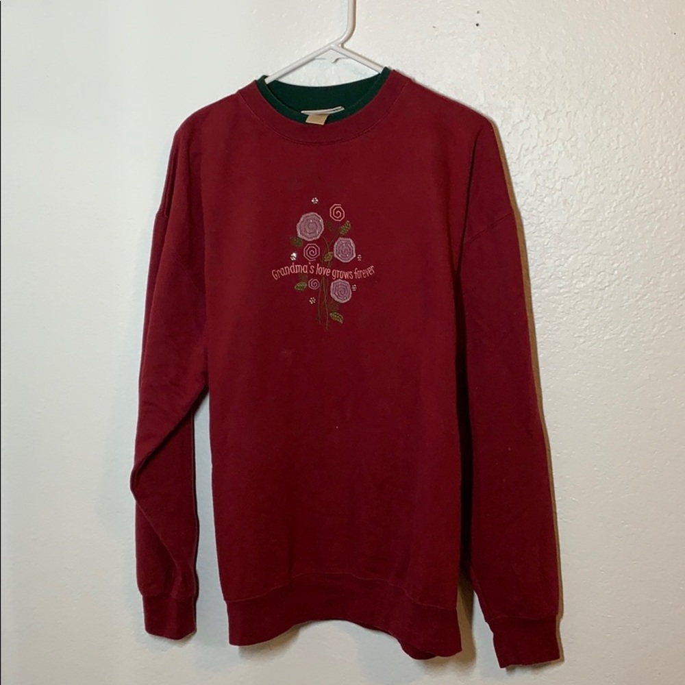 Grandmas love grows forever sweatshirt